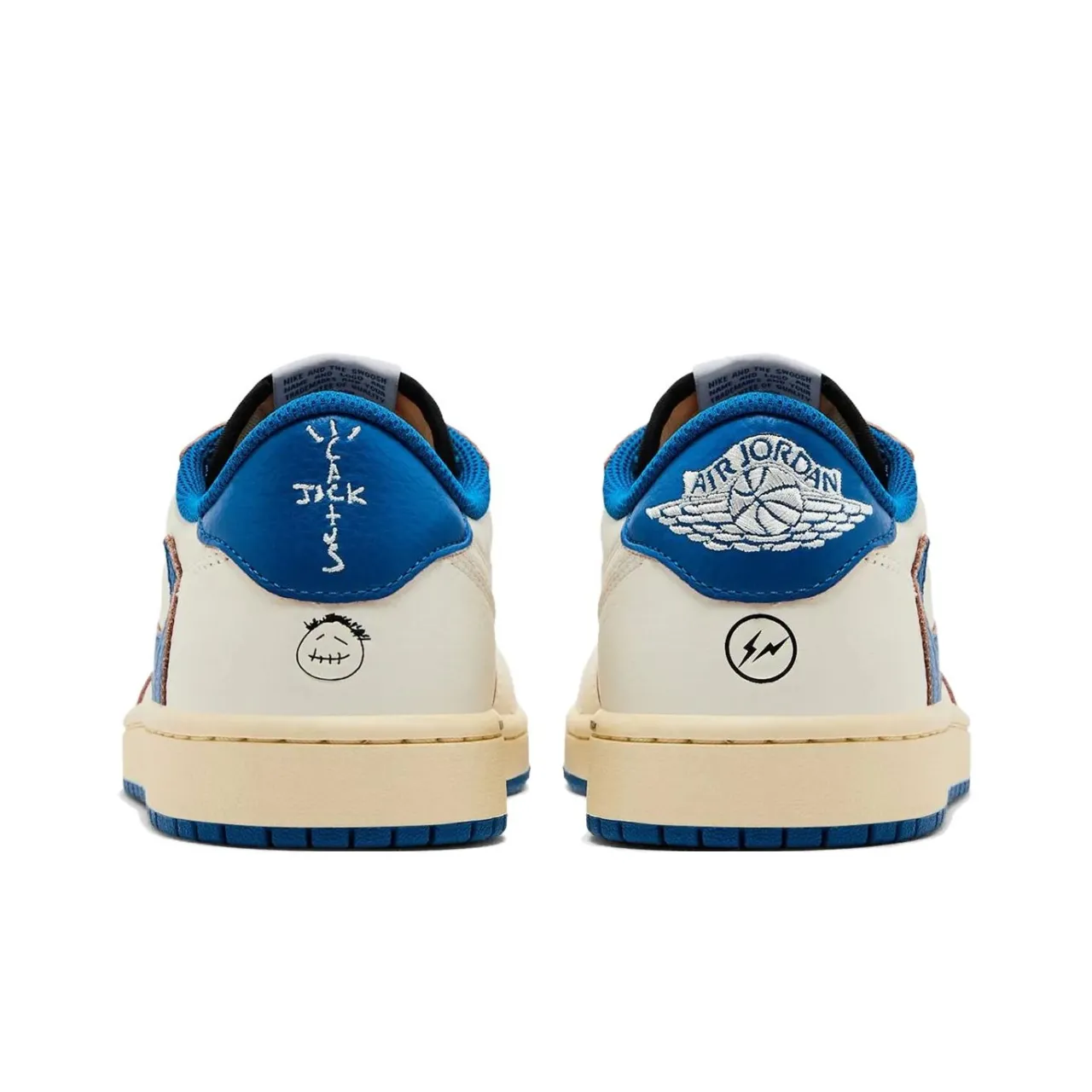 Travis Scott X Fragment Design x Jordan Air Jordan 1 — изображение 3